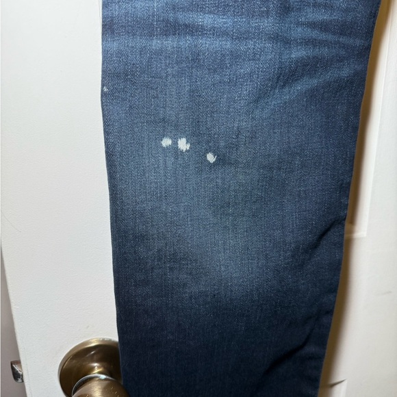 Polo Ralph Lauren Jeans The Sullivan Slim Size 40X30 Distressed Dark Wash - Picture 6 of 11